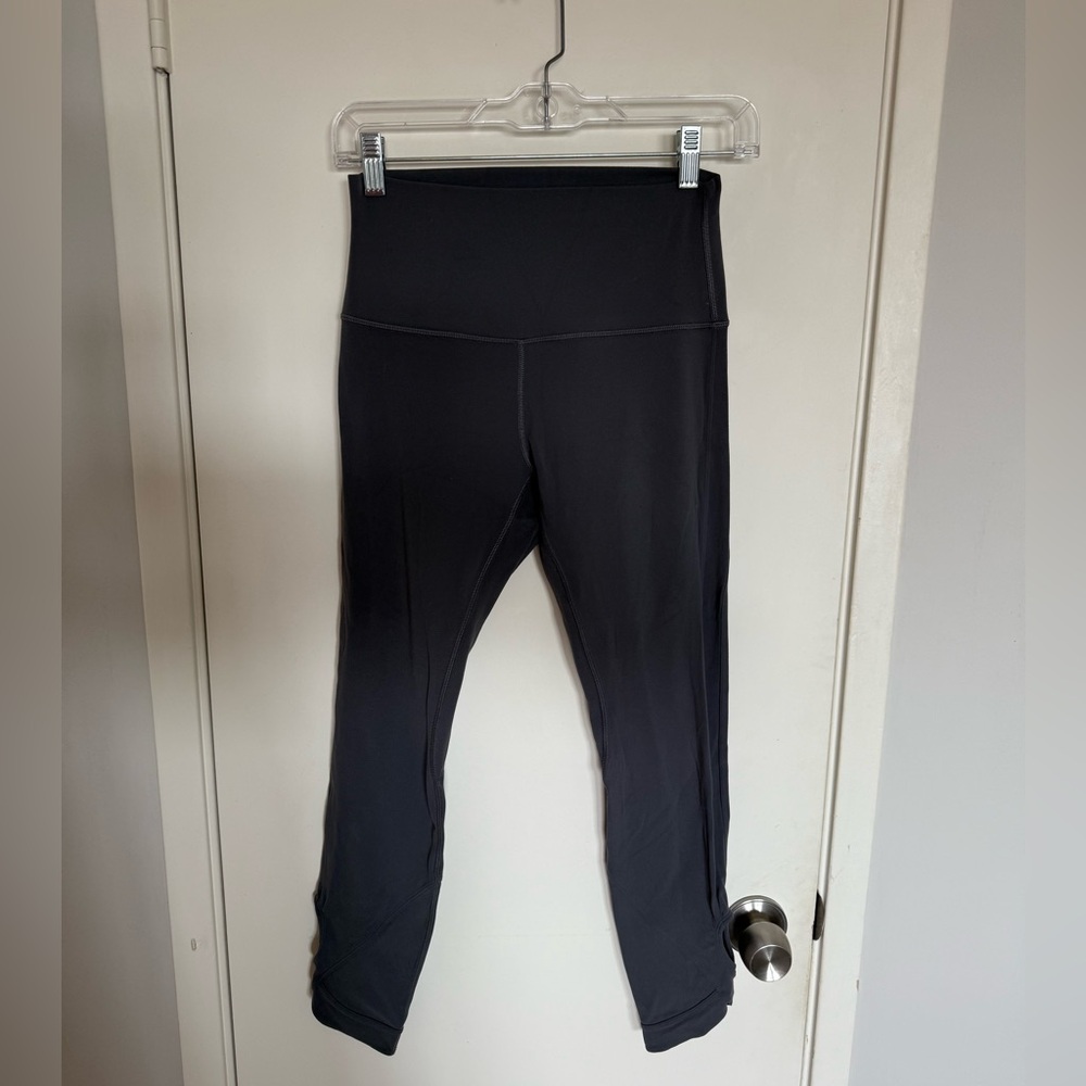 Grey High-Waisted Align Leggings